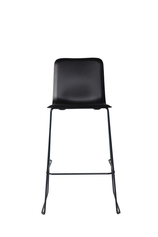 THIS 941 Barstool High back PP black, Lensvelt
