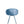 This Bucket Chair 101 - 4 legs - Light blue, Lensvelt
