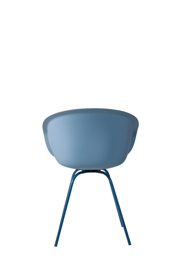 This Bucket Chair 101 - 4 legs - Light blue, Lensvelt