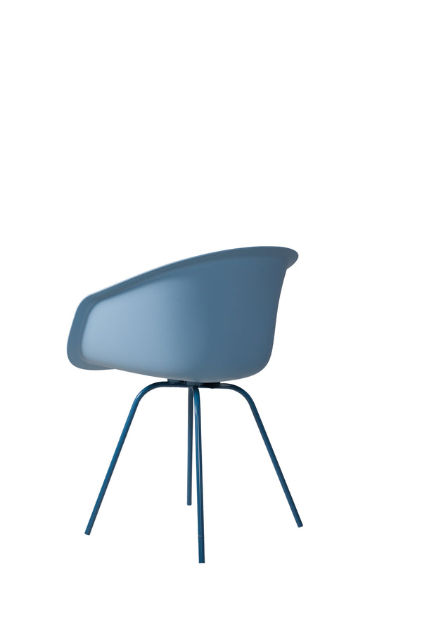 This Bucket Chair 101 - 4 legs - Light blue, Lensvelt