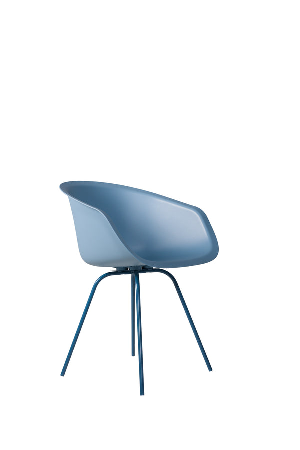 This Bucket Chair 101 - 4 legs - Light blue, Lensvelt