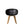 This Bucket Chair 101 - wood frame - black, Lensvelt