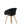 This Bucket Chair 101 - wood frame - black, Lensvelt
