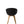 This Bucket Chair 101 - wood frame - black, Lensvelt