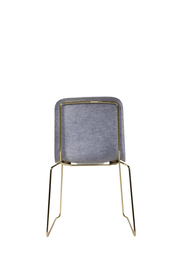 This Chair 141 - Stackable - Copper/Felt, Lensvelt