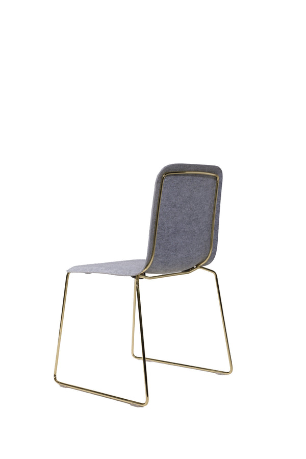 This Chair 141 - Stackable - Copper/Felt, Lensvelt