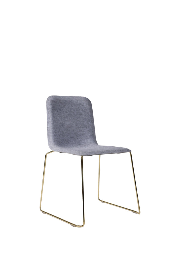 This Chair 141 - Stackable - Copper/Felt, Lensvelt