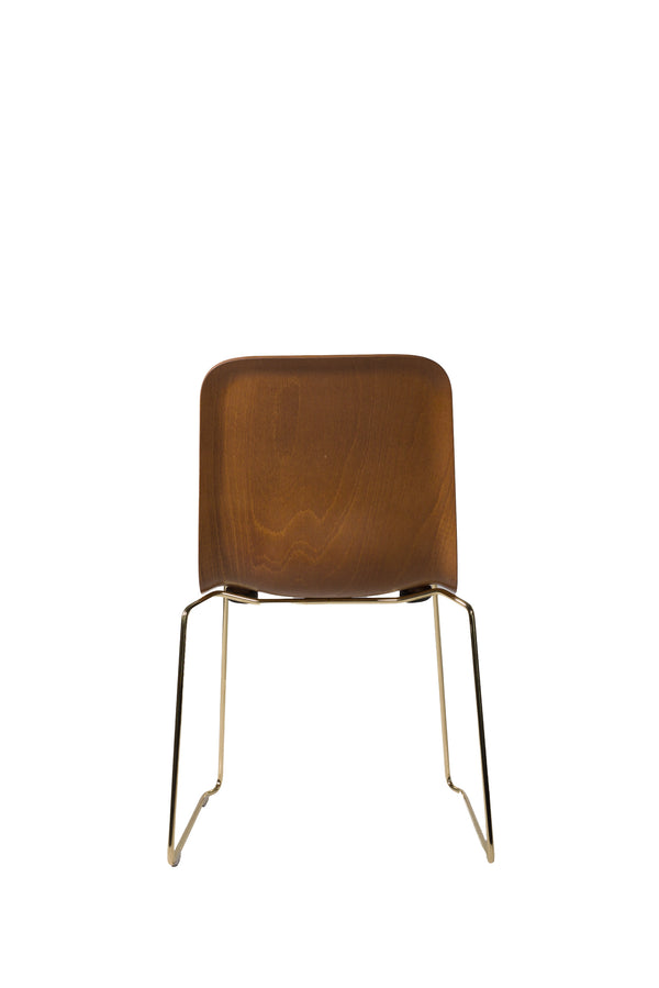 This Chair 141 - Stackable oak veneer, Lensvelt