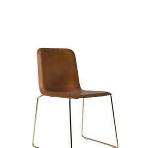 This Chair 141 - Stackable oak veneer, Lensvelt