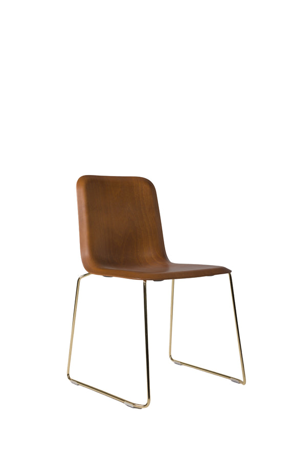 This Chair 141 - Stackable oak veneer, Lensvelt