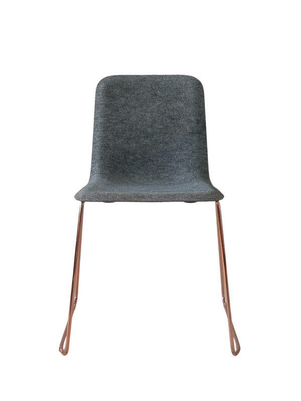 This Chair 141 – Stapelbaar – Koper / Vilt