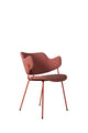 W.H. Gispen 205 Chair - not stackable - Red, Lensvelt